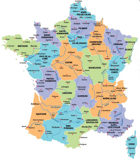 Carte de France Régions